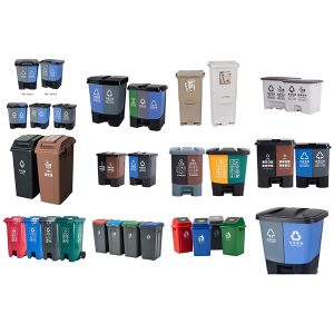 blaasgegoten afvalscheidingsbak