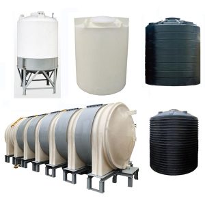 Rotatiegegoten opslagtank