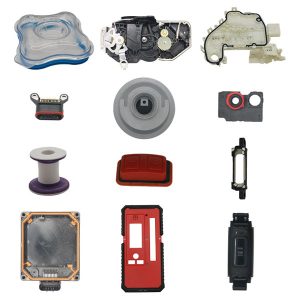 tweekleurige spuitgegoten siliconenproducten